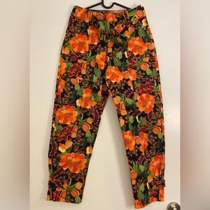 Farm Rio x Anthropologie Flower Printed Pants